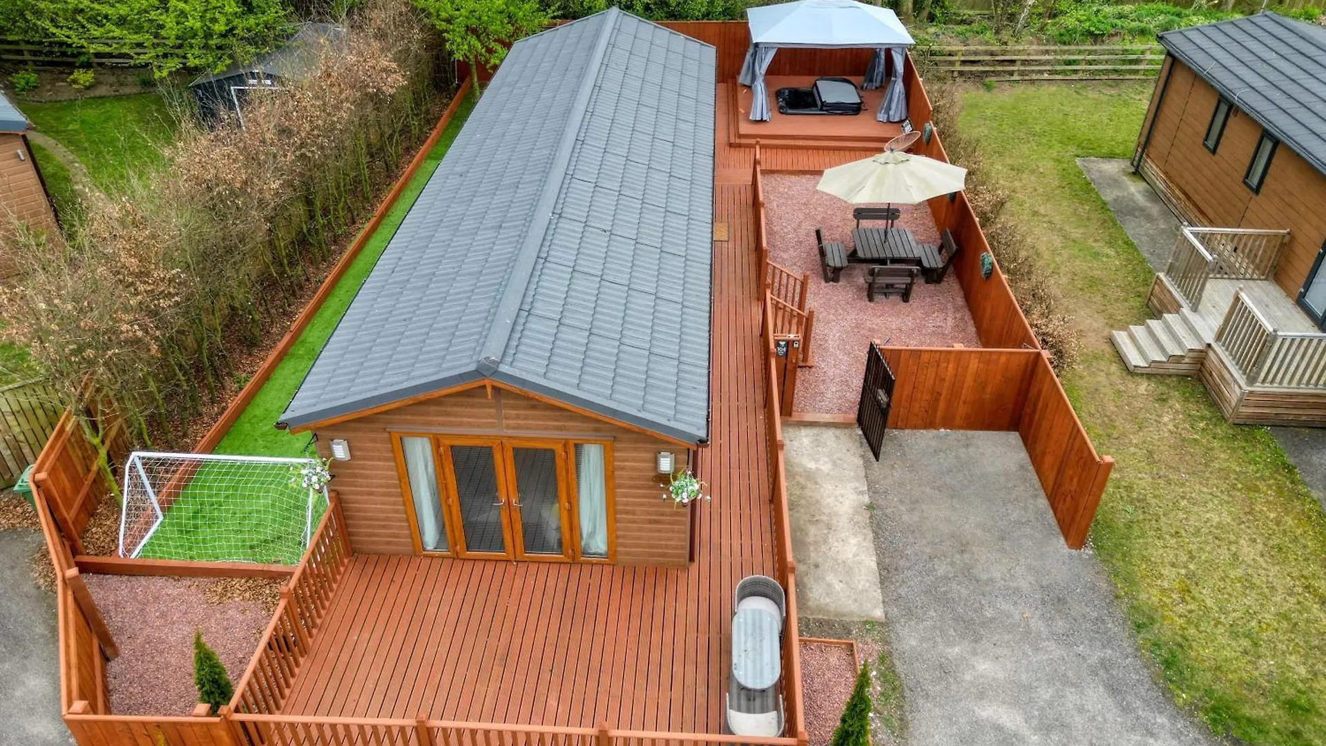 Apartamento Family Luxury York Cabin Retreat With Hot Tub